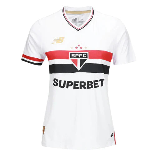 Camisa São Paulo 25/26 I Home - Feminina