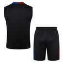 Barcelona Training Set Tank Top Shirt + Shorts 25/26 - Men's Nike - Black