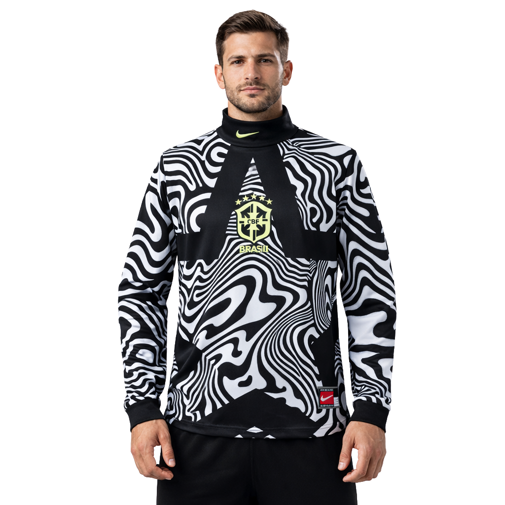 Camisa Brasil Goleiro 2026 - Manga Longa