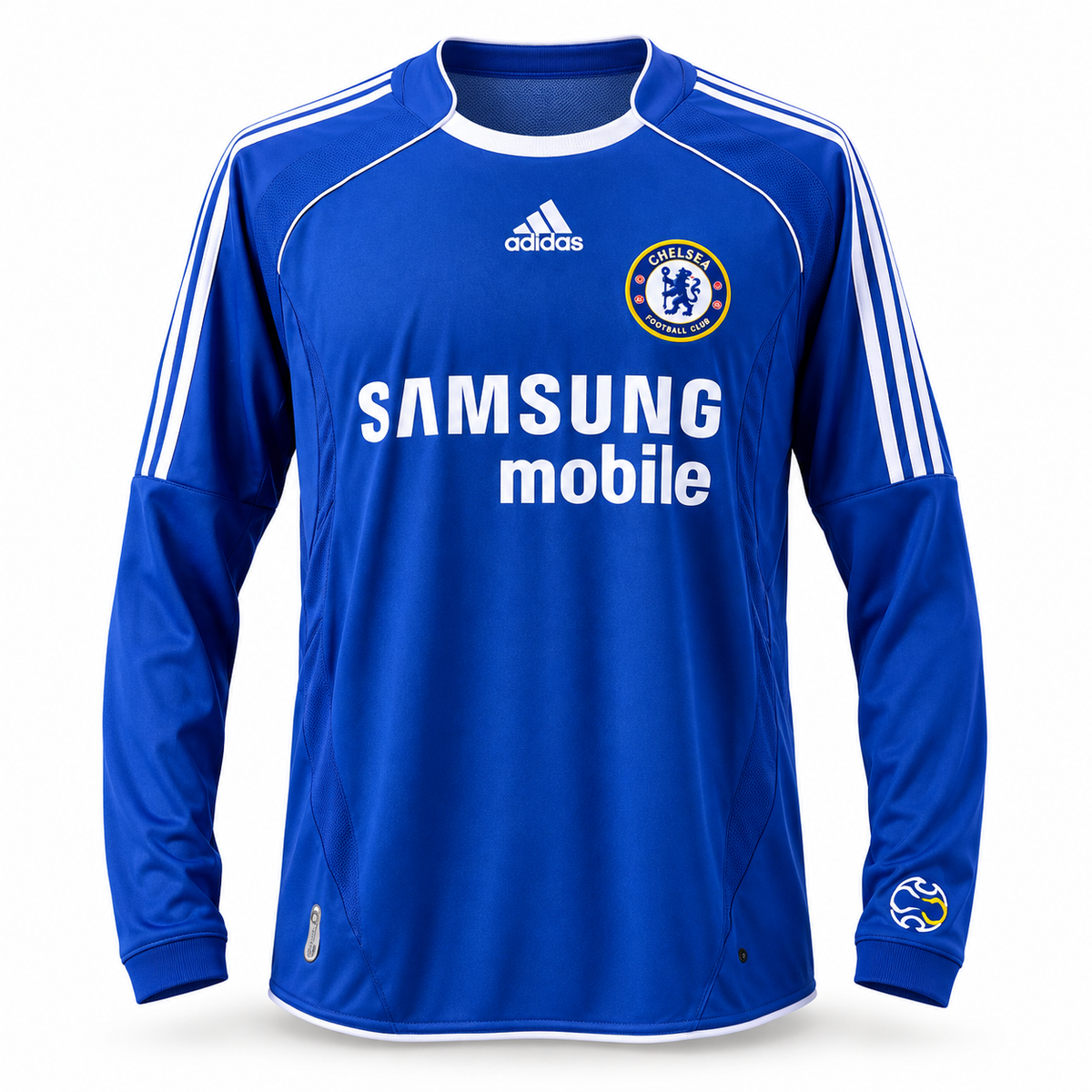 Chelsea FC 06/07 Home - Mangas Longa - Retrô