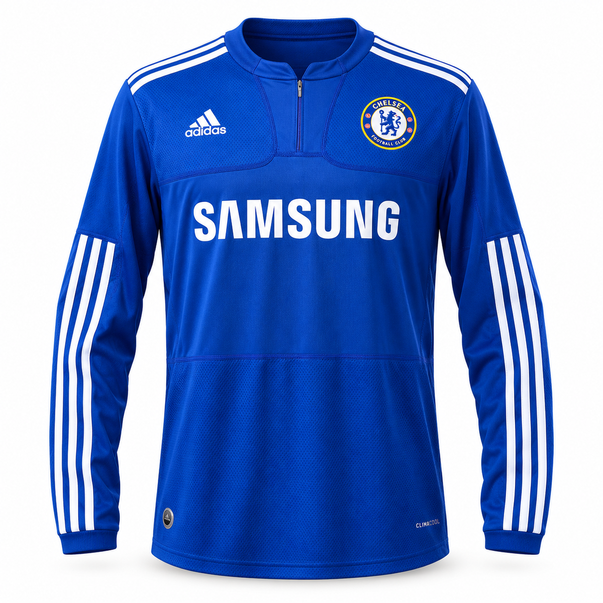 Chelsea FC 09/10 Home - Mangas Longa - Retrô