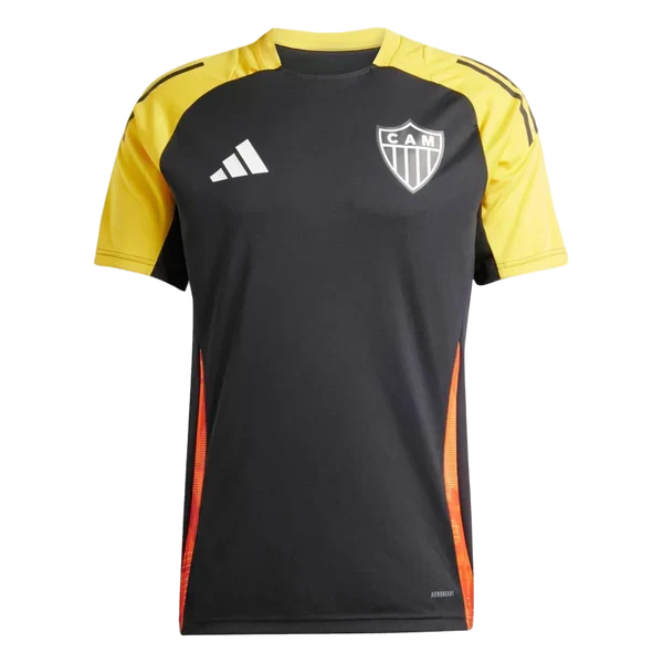 Camisa Atlético Mineiro 25/26 Treino - Preta - Versão Torcedor