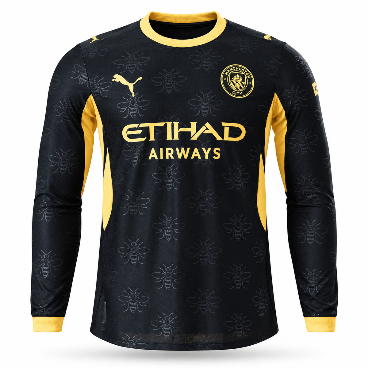 Manchester City 26/27 Away - Manga Longa - Jogador
