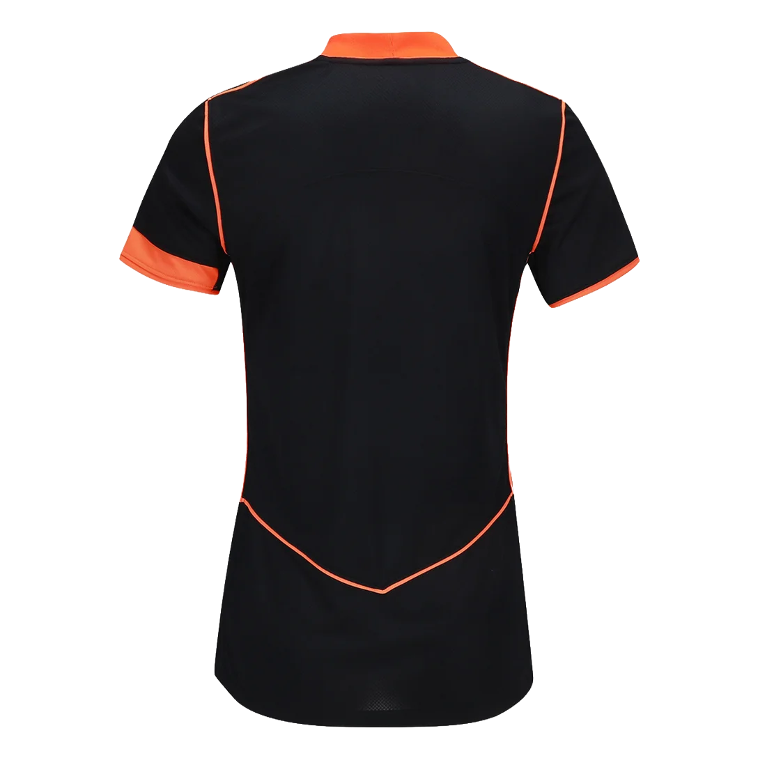 Camisa Corinthians III 25/26 - Torcedor Nike Feminina - Preta e laranja