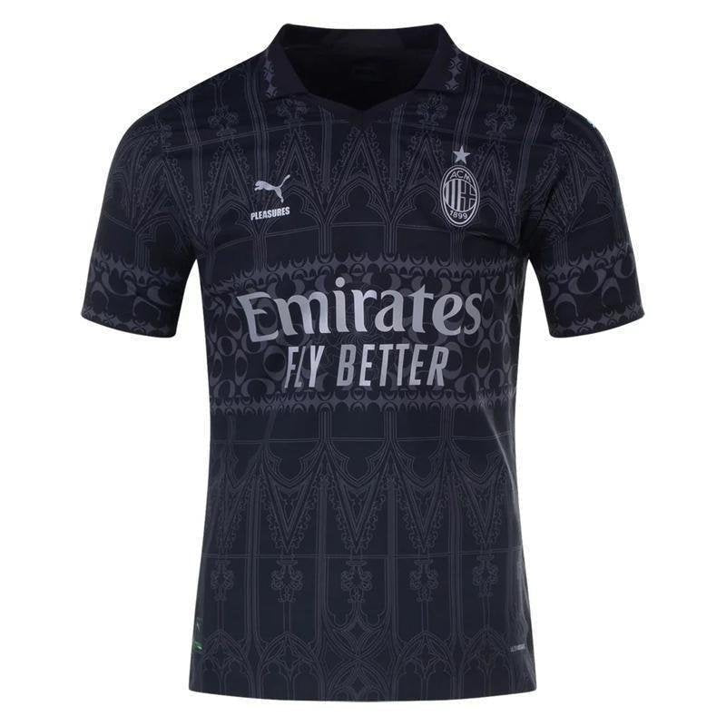 Camisa AC Milan 2024 Pleasures - Versão Jogador