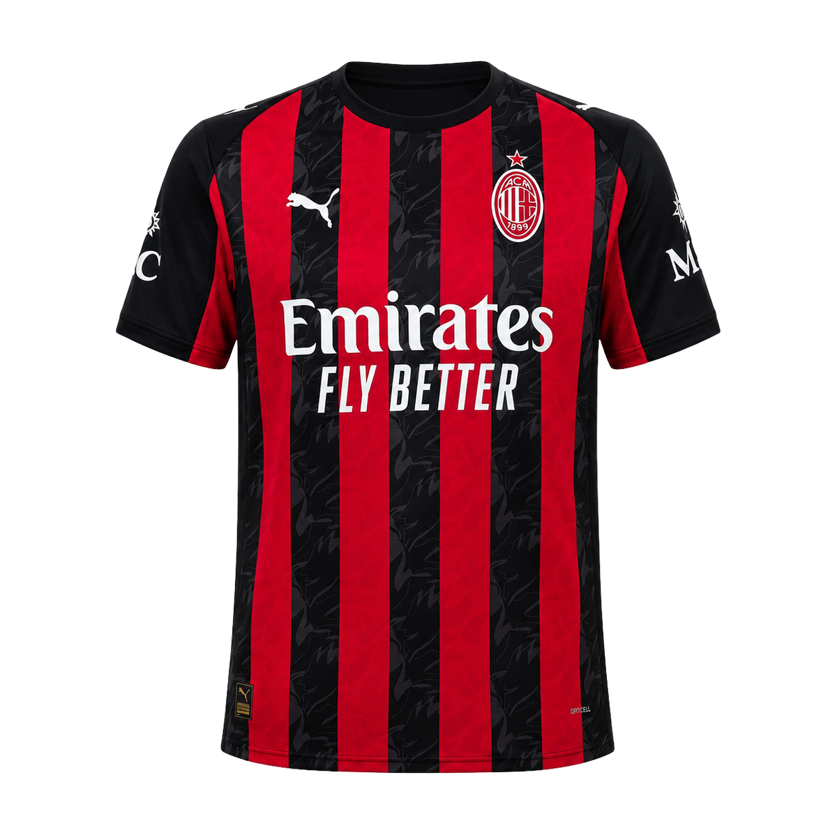 Camisa AC Milan 25/26 I Home - Versão Torcedor