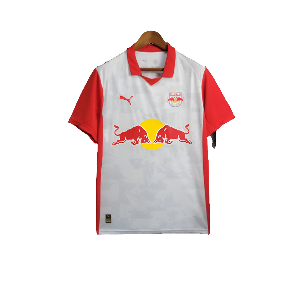 Camisa Red Bull Salzburg 25/26 I Home - Versão Torcedor