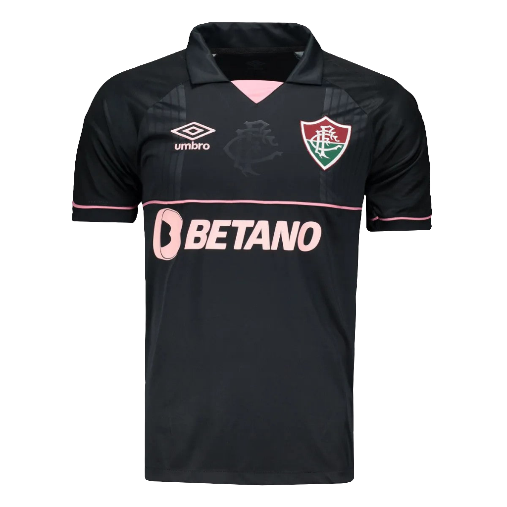 Camisa Fluminense 23/24 Goleiro - Preto - Versão Torcedor
