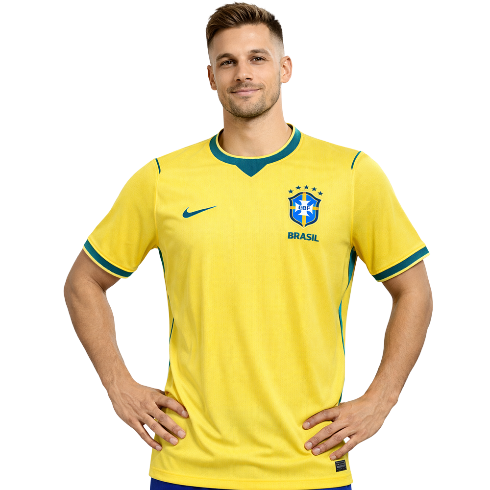 Camisa Brasil 2026 I Home - Versão Torcedor