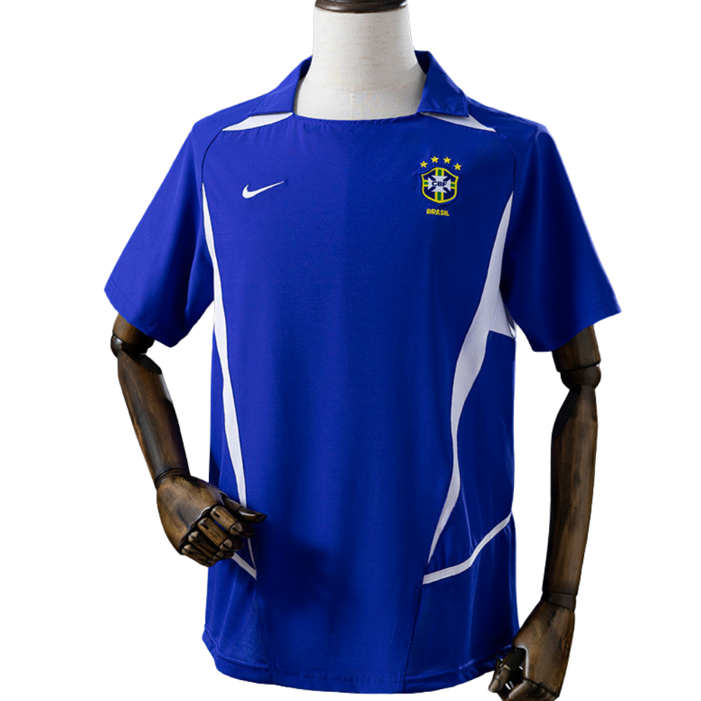 Camisa Brasil 2002 II Away - Versão Retrô