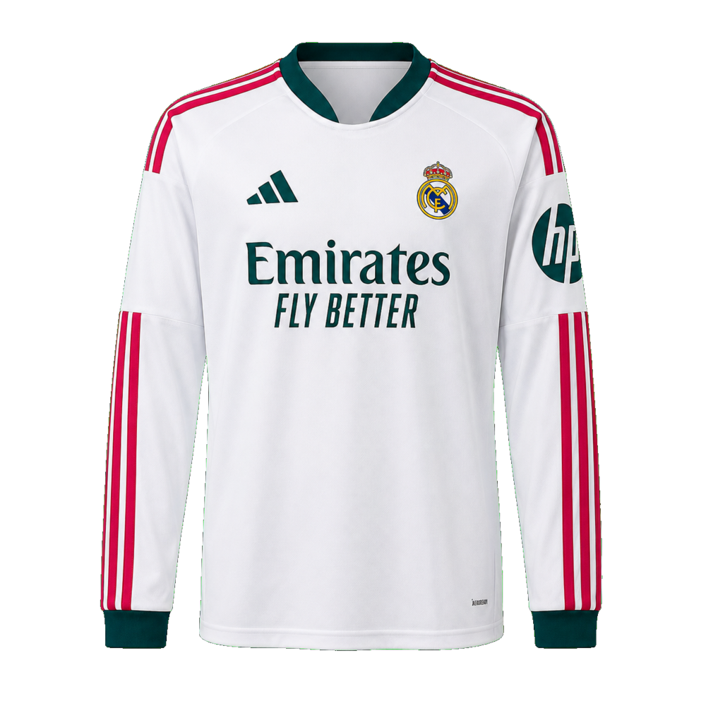 Camisa Real Madrid 26/27 I Home - Versão Torcedor - Manga Longa