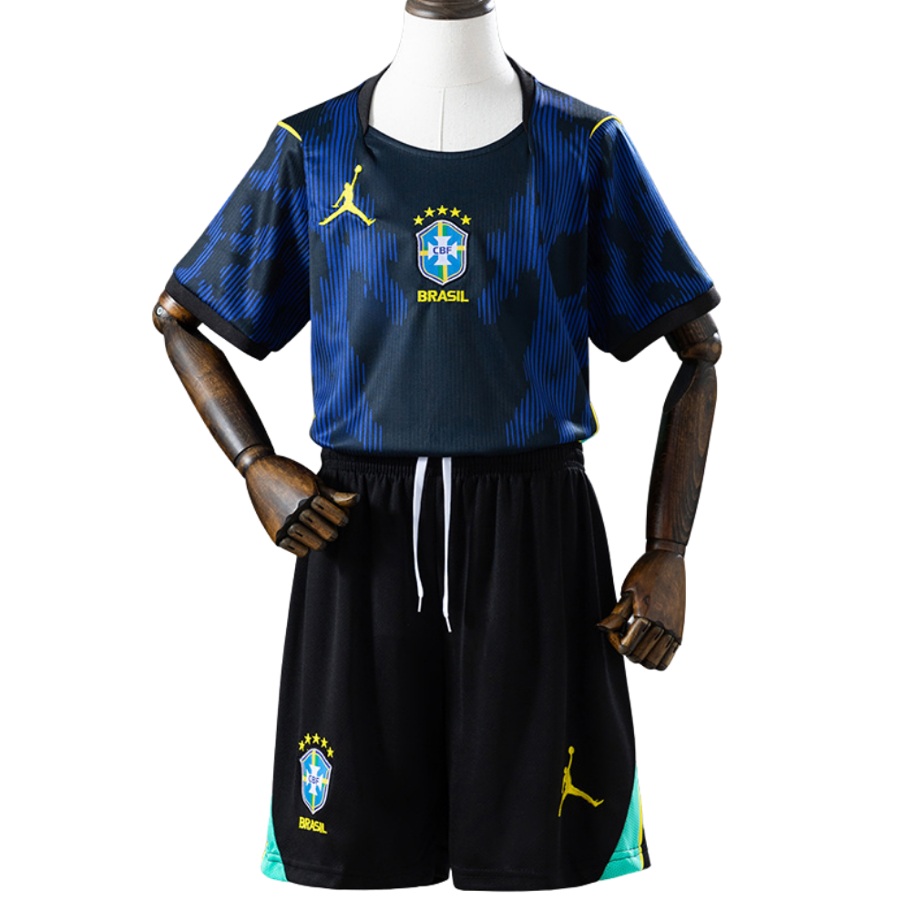 Conjunto Infantil Brasil 2026 ll Away - Torcedor