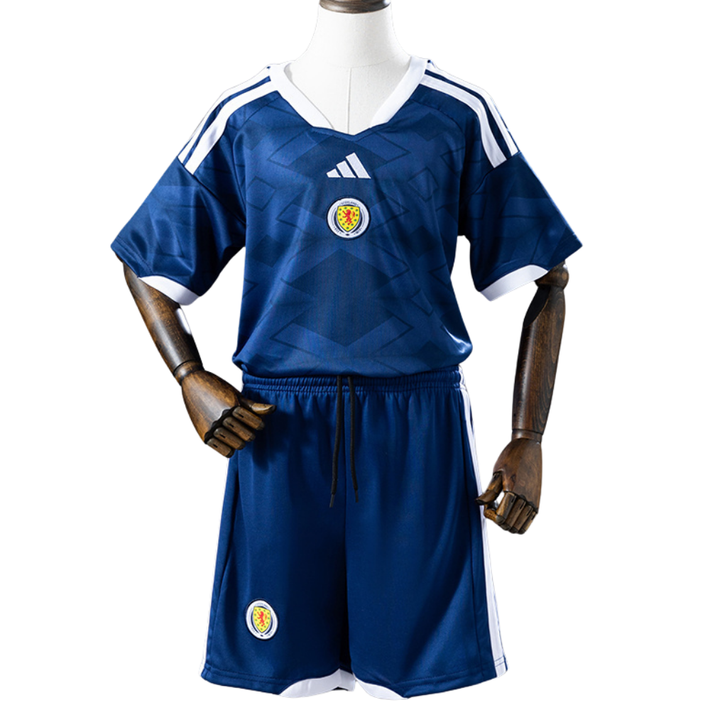 Conjunto Infantil Escócia 2026 l Home - Torcedor