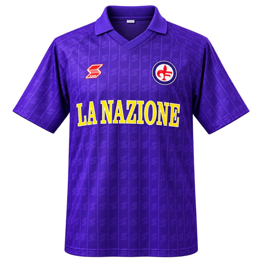 Camisa Fiorentina 89/90 ll Away - Versão Retrô - Torcedor