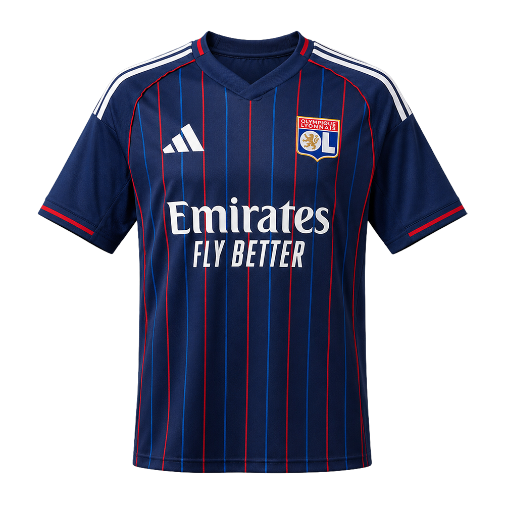 Camisa Olympique Lyonnais 25/26 Il Away - Versão Torcedor