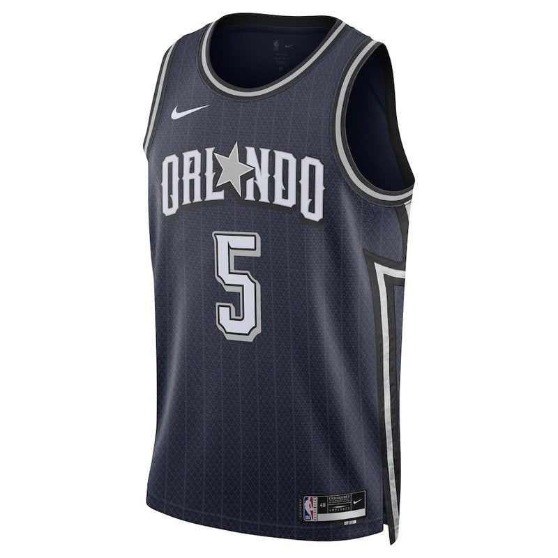Camisa NBA Paolo Banchero - Orlando Magic - 23/24 - Azul Marinho - Edição Cidade