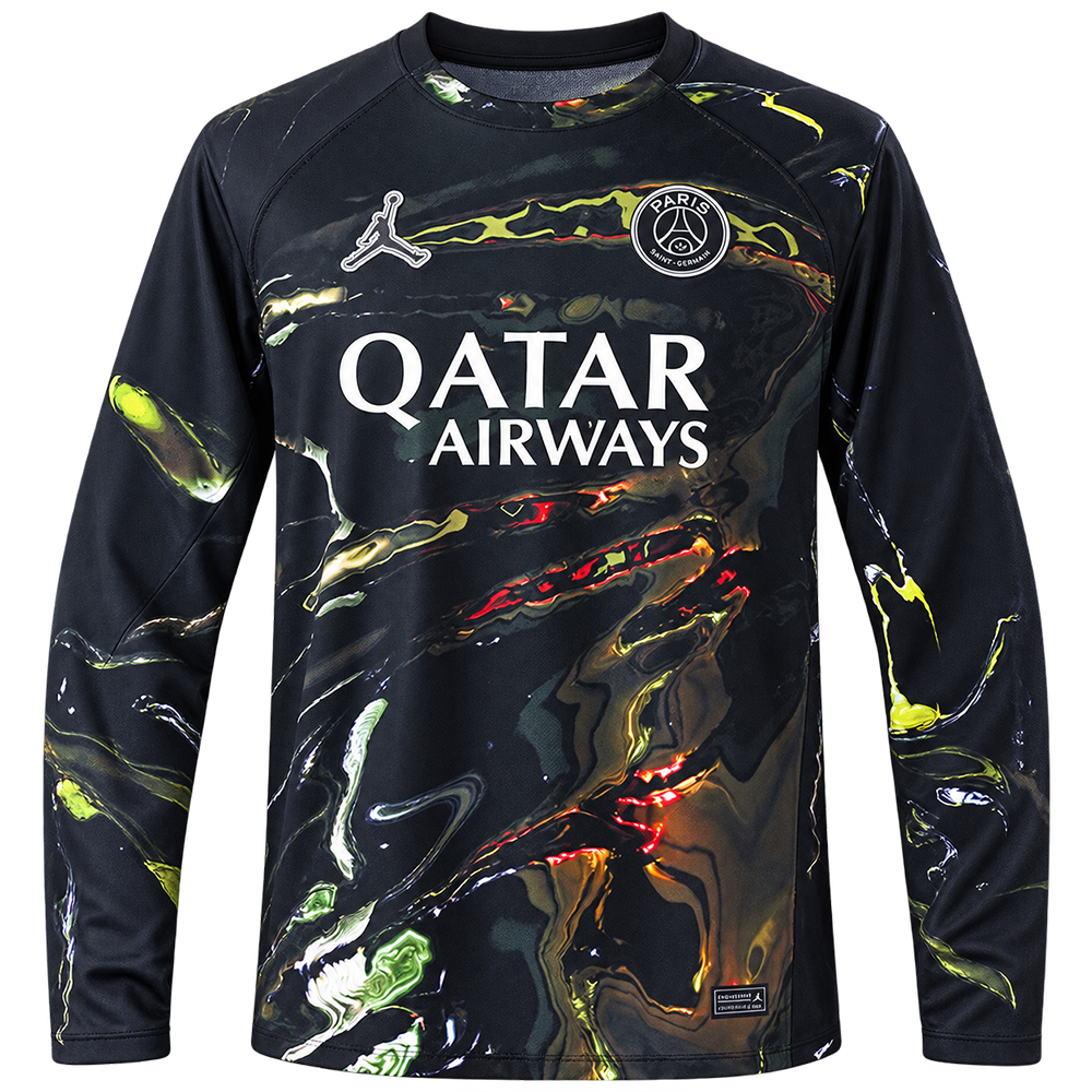 Camisa Paris Saint-Germain 25/26 Night Edition - Versão Torcedor - Manga Longa