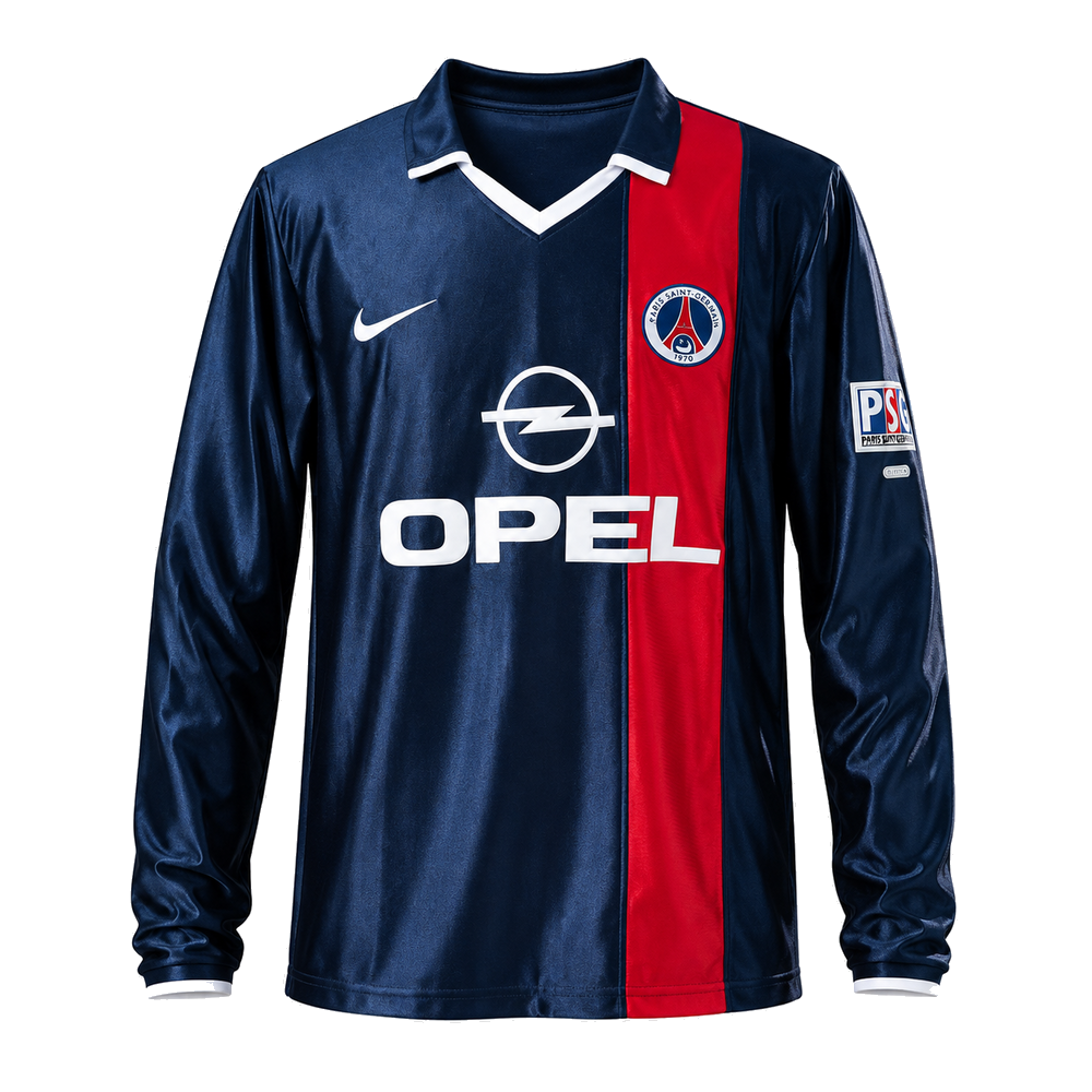 Camisa Paris Saint-Germain 01/02 I Home - Versão Retrô