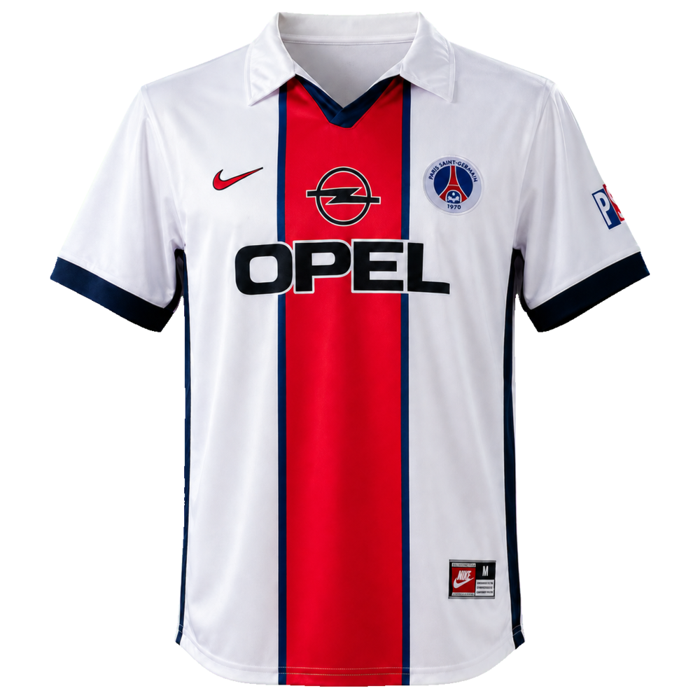 Camisa Paris Saint-Germain 98/99 ll Away - Versão Retrô