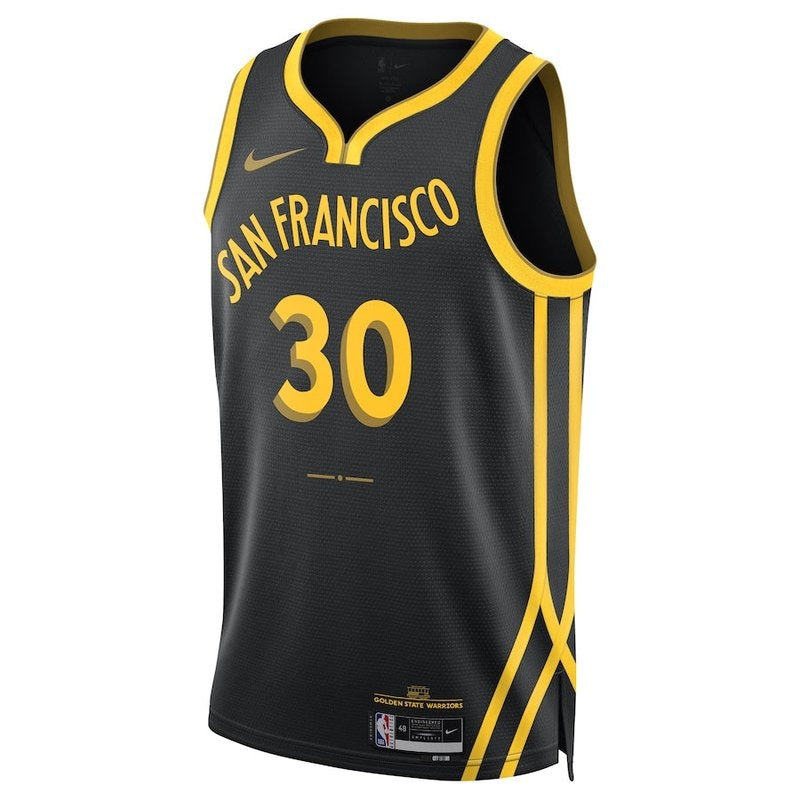 Camisa NBA Stephen Curry - Golden State Warriors - 23/24 - Preto - Edição Cidade