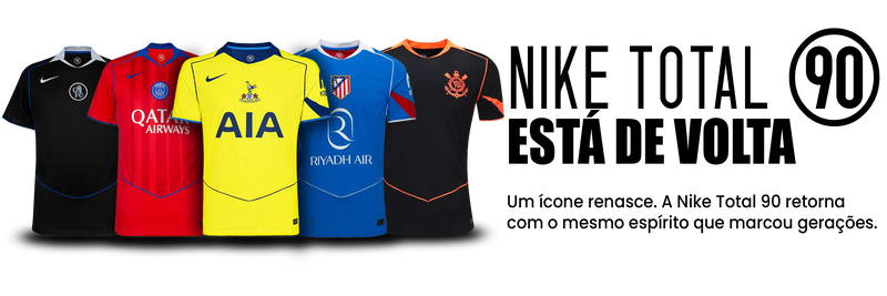 ESTÁ DE VOLTA A NIKE TOTAL 90