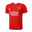Conjunto Paris Saint-Germain Treino Camisa manga curta + short 24/25 - Masculino Jordan - Vermelho