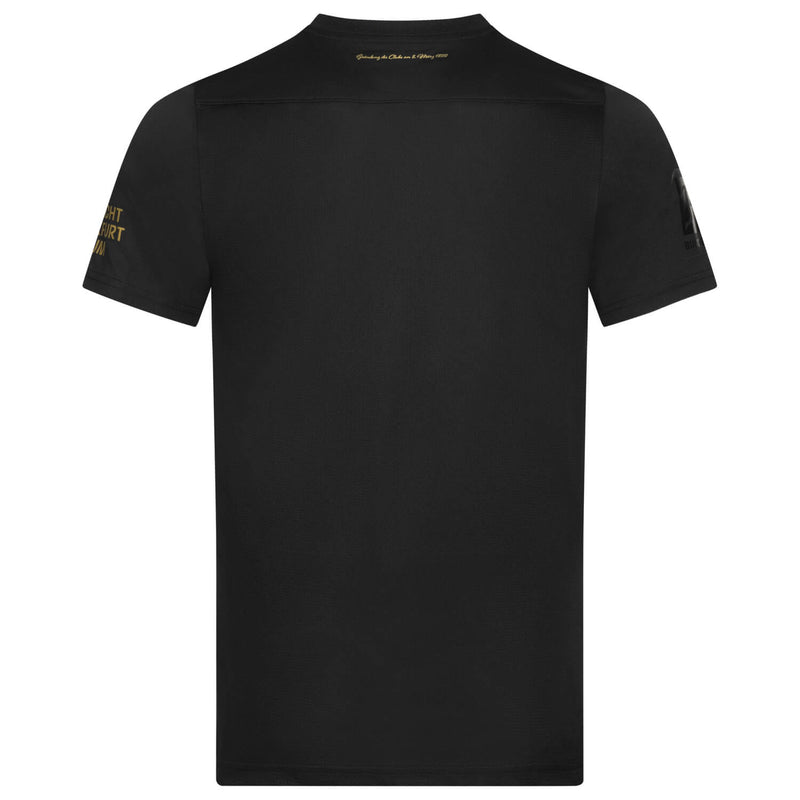 Camisa Frankfurt Edição especial Aniversário de 125 anos 24/25 - Torcedor Nike Masculina - Preta com detalhes em dourado e cinza