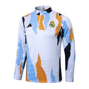 Conjunto Real Madrid Treino 24/25 - Masculino Adidas -  azul, branca e amarela
