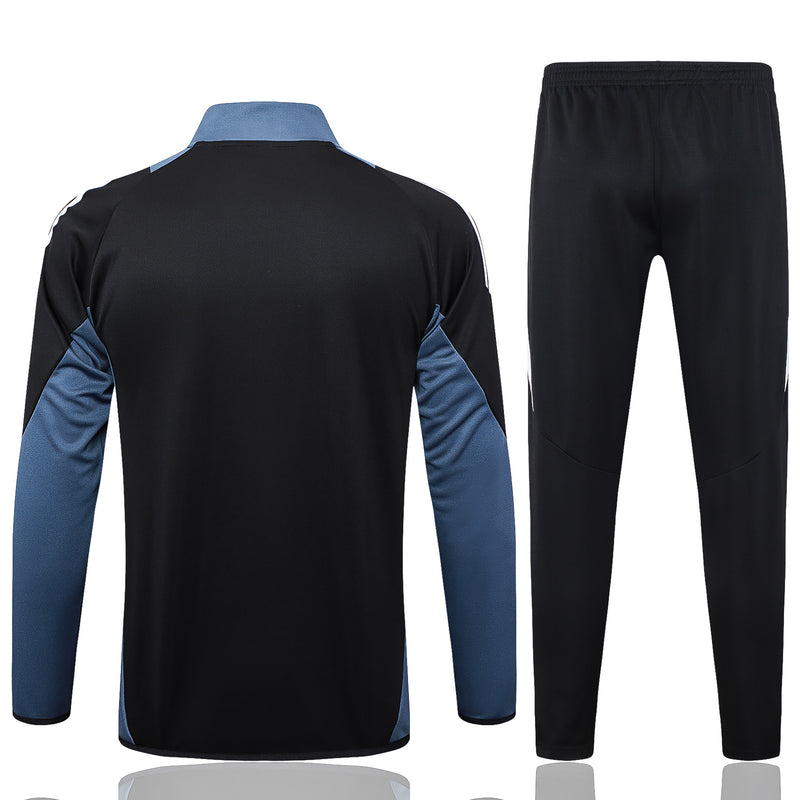 Conjunto Manchester United 24/25 - Masculino Adidas - Preto