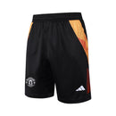 Conjunto Manchester United Treino Camisa manga curta + short 24/25 - Masculino Adidas - Preto e vermelho