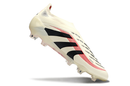 Chuteira de Campo Adidas Predator Elite LL sem cadarço FG - Bege