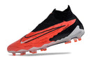 Chuteira de Campo NIKE PHANTOM GX ELITE DF Link FG - Vermelho/Preta