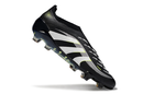 Chuteira de Campo Adidas Predator Elite LL sem cadarço FG - Preto e Verde