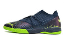 Chuteiras de futebol Puma Future Z 1.3 Teazer IC - Verde/Roxo escuro