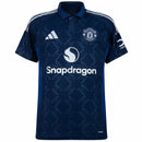 Manchester United Away Shirt 24/25 - Adidas Men's Fan Shirt - Blue