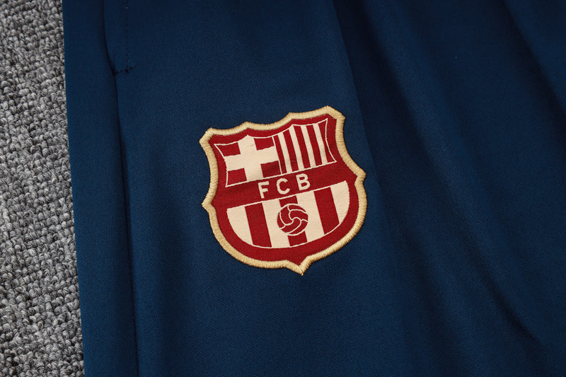 Conjunto Barcelona Treino 24/25 - Masculino Nike - Vermelho