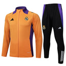 Conjunto Real Madrid Treino 24/25 - Masculino Adidas - laranja