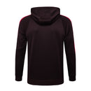 Conjunto Bayern München Treino 24/25 - Masculino adidas - Borgonha Escuro