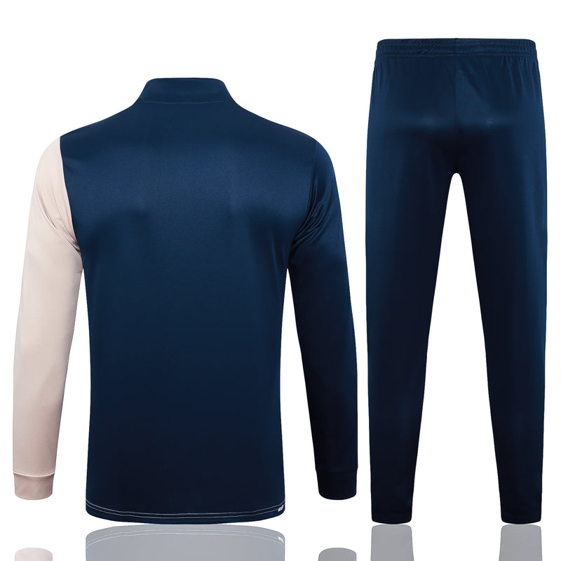 Conjunto São Paulo 24/25 - Masculino New Balance - Bege e azul