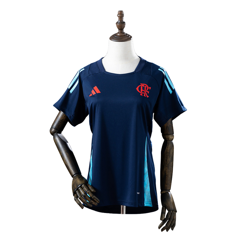 Camisa Flamengo Treino 25/26 - Torcedor Adidas Feminina