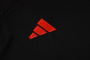 Conjunto Internacional Treino 24/25 - Masculino Adidas - Preto e vermelho