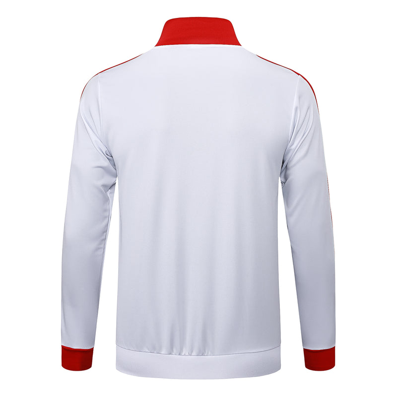 Conjunto Bayern München Treino 25/26 - Masculino adidas - Branco