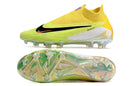 Chuteira de Campo NIKE PHANTOM GX ELITE DF Link FG -  Verde Claro