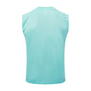 Conjunto Real Madrid Treino Camisa Regata + short 25/26 - Masculino adidas - Verde Agua