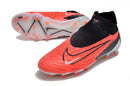 Chuteira de Campo NIKE PHANTOM GX ELITE DF Link FG - Vermelho/Preta