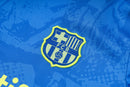 Barcelona Training Set Short Sleeve Shirt + Shorts 24/25 - Men's Nike - Blue