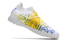 Chuteiras de futebol Puma Future Z TF/MG - Branca/Amarelo