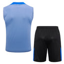 Conjunto Inter de Milão Treino Camisa Regata + short 24/25 - Masculino Nike - Azul e preto