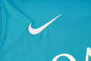 Paris Saint-Germain Training Set Tank Top Shirt + Shorts 24/25 - Men's Nike - Aqua Blue