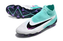 Chuteira de Campo NIKE PHANTOM GX ELITE DF Link FG - Branco/Azul agua